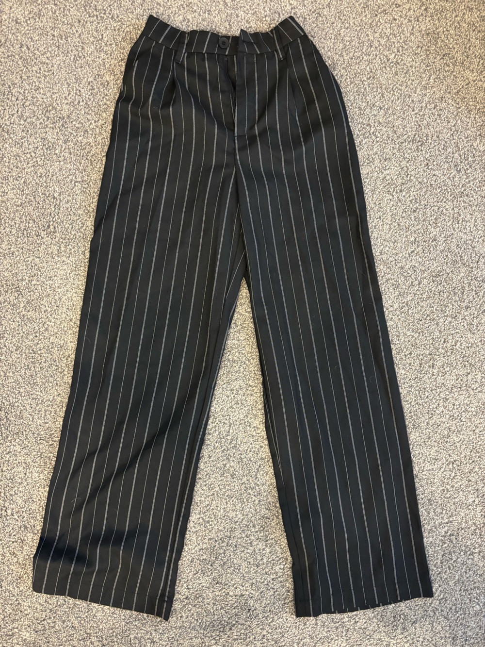 Divided Women’s Black Pinstripe Dress Trousers